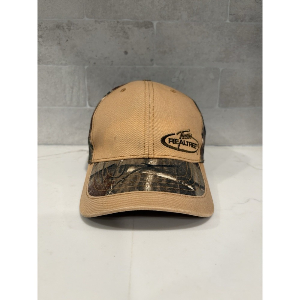VTG Team Realtree Embroidered Hardwoods Camo Hunting Snapback Baseball Hat - USA